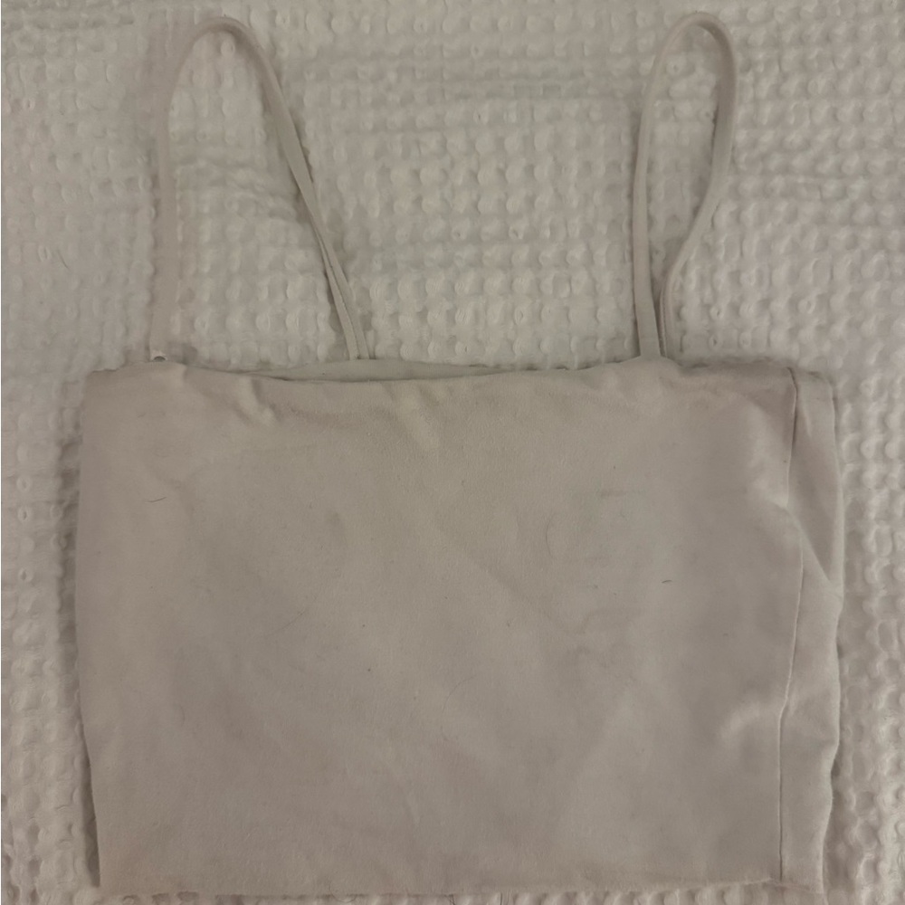 iNAMORATA Cotton Ribbed Tank Top